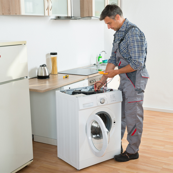 can you walk me through the steps of troubleshooting my washer issue in Ettrick Wisconsin